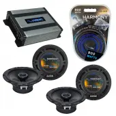 Compatible with Nissan Sentra 2000-2006 Factory Speaker Replacement Harmony (2) R65 & Harmony HA-A400.4