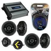 Compatible with Oldsmobile Achieva 1996-1998 Speaker Replacement Kicker DS Series & Harmony H...