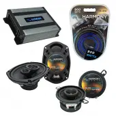 Compatible with Oldsmobile Cutlass Ciera 1995-1996 OEM Speaker Replacement Harmony & Harmony HA-A400.4 Amp