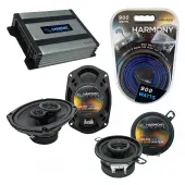 Compatible with Oldsmobile Eighty-Eight 1985-1985 OEM Speaker Replacement Harmony & Harmony HA-A400.4 Amp