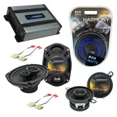 Compatible with Oldsmobile Eighty-Eight 1986-1991 OEM Speaker Replacement Harmony & Harmony HA-A400.4 Amp