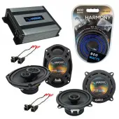 Compatible with Oldsmobile Eighty-Eight 1994-1999 OEM Speaker Replacement Harmony & Harmony HA-A400.4 Amp