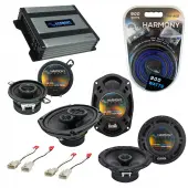 Compatible with Oldsmobile Ninety-Eight 1986-1987 OEM Speaker Replacement Harmony & Harmony HA-A400.4 Amp