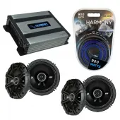 Compatible with Pontiac GTO 2004-2006 Factory Speaker Replacement Kicker (2) DSC65 & Harmony ...