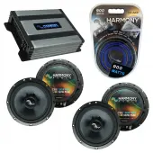 Compatible with Pontiac GTO 2004-2006 Factory Speakers Replacement Harmony (2) C65 & Harmony HA-A400.4