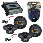 Compatible with Pontiac TransSport 1997-1999 OEM Speaker Replacement Harmony (2) R65 & Harmon...