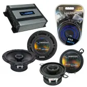 Compatible with Pontiac TransSport APV 1990-1992 OEM Speaker Replacement Harmony & Harmony HA-A400.4 Amp