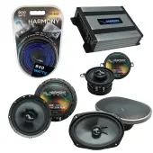 Compatible with Pontiac G8 2008-2009 OEM Speakers Replacement Harmony C65 C35 C69 & Harmony HA-A400.4 Amp