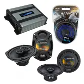 Compatible with Saturn Relay 2005-2007 Factory Speaker Replacement Harmony R65 R69 & Harmony HA-A400.4 Amp