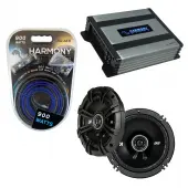 Compatible with Smart Fortwo 2008-2010 Factory Speaker Replacement Kicker DSC65 & Harmony HA-A400.4