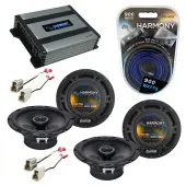 Compatible with Subaru Outback 2000-2004 Factory Speaker Replacement Harmony (2) R65 & Harmony HA-A400.4