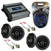 Compatible with Subaru Outback 2000-2004 Factory Speaker Replacement Kicker (2) DSC65 & Harmony HA-A400.4