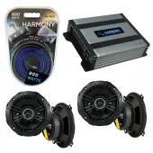 Compatible with Suzuki Samurai 1986-1995 Factory Speaker Replacement Kicker (2) DSC4 & Harmony HA-A400.4