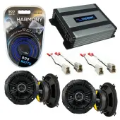 Compatible with Suzuki Sidekick 1989-1991 Factory Speaker Replacement Kicker (2) DSC5 & Harmony HA-A400.4