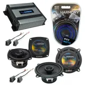 Compatible with Toyota Celica 1982-1985 Factory Speaker Replacement Harmony R4 R5 & Harmony HA-A400.4 Amp