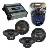 Compatible with Toyota Celica 1994-1999 Factory Speaker Replacement Harmony R65 & Harmony HA-A400.4 Amp