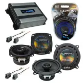 Compatible with Toyota Corolla 1984-1987 Factory Speaker Replacement Harmony R4 R5 & Harmony HA-A400.4 Amp