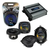 Compatible with Toyota Corolla 1987-1988 Factory Speaker Replacement Harmony R4 R5 & Harmony HA-A400.4 Amp