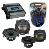 Compatible with Toyota Corolla 1988-1993 Factory Speaker Replacement Harmony R4 R5 & Harmony HA-A400.4 Amp