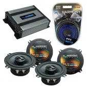 Compatible with Toyota Land Cruiser 1988-1992 OEM Speakers Replacement Harmony (2) C5 & Harmony HA-A400.4