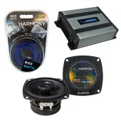 Compatible with Toyota MR2 1985-1986 Factory Speaker Replacement Harmony R4 & Harmony HA-A400.4 Amplifier