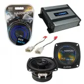 Compatible with Toyota MR2 1987-1990 Factory Speaker Replacement Harmony R4 & Harmony HA-A400.4 Amplifier