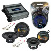 Compatible with Toyota MR2 1991-1995 Factory Speaker Replacement Harmony R65 R35 & Harmony HA-A400.4 Amp
