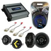 Compatible with Toyota MR2 1991-1995 Factory Speaker Replacement Kicker DSC65 DSC35 & Harmony HA-A400.4