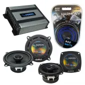 Compatible with Toyota Paseo 1992-1995 Factory Speaker Replacement Harmony R4 R65 & Harmony HA-A400.4 Amp