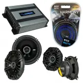 Compatible with Toyota Paseo 1992-1995 Factory Speaker Replacement Kicker DSC4 DSC65 & Harmony HA-A400.4