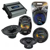 Compatible with Toyota Echo 2000-2005 Factory Speaker Replacement Harmony R65 R69 & Harmony HA-A400.4 Amp