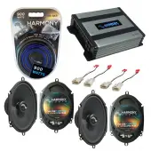 Compatible with Toyota Tacoma 2002-2004 Factory Speakers Replacement Harmony (2) C68 & Harmony HA-A400.4