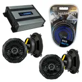 Compatible with Toyota Tercel 1980-1982 Factory Speaker Replacement Kicker DSC4 DSC5 & Harmony HA-A400.4