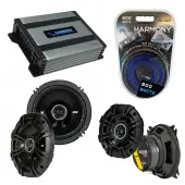 Compatible with Toyota Tercel 1991-1994 Factory Speaker Replacement Kicker DSC4 DSC65 & Harmony HA-A400.4