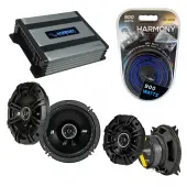Compatible with Toyota Tercel 1995-1998 Factory Speaker Replacement Kicker DSC4 DSC65 & Harmony HA-A400.4