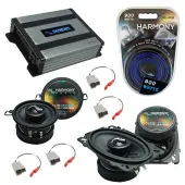 Compatible with Volkswagen Cabriolet 85-93 OEM Speakers Replacement Harmony C46 C35 & Harmony HA-A400.4
