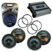Compatible with Volkswagen Jetta 99-05 OEM Premium Speaker Replacement Harmony (2) C65 & Harmony HA-A400.4