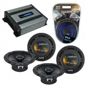 Compatible with Volkswagen Euro Van 2002-2003 Factory Speaker Replacement Harmony R65 & Harmony HA-A400.4 Amp
