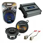 Compatible with Volkswagen Rabbit 1980-1984 OEM Speaker Replacement Harmony R35 & Harmony HA-A400.4 Amp