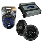 Compatible with Volkswagen Euro Van 2002-2003 Factory Speaker Replacement Kicker DSC65 & Harmony HA-A400.4