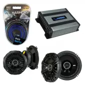 Compatible with Volvo C70 Convertible 03-03 Speaker Replacement Kicker DSC65 DSC5 & Harmony HA-A400.4 Amp