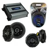 Compatible with Volvo S80 1999-2006 Factory Speaker Replacement Kicker DSC5 DSC65 & Harmony HA-A400.4