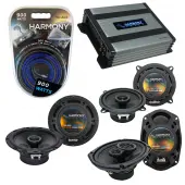 Compatible with Volvo S90/V90 97-99 OEM Speaker Replacement Harmony R65 R5 R69 & Harmony HA-A400.4 Amp