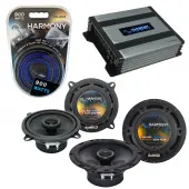 Compatible with Volvo V40 2000-2003 Factory Speaker Replacement Harmony R5 R65 & Harmony HA-A400.4 Amp
