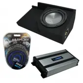 Compatible with 1988-1998 Chevy CK Silverado Extended Truck Harmony A122 Single 12 Sub Box & Harmony HA-A800.1