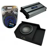 Compatible with 1999-2006 GMC Sierra Extended Cab Truck Alpine Type R R-W10D4 Single 10" Sub...