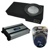 Compatible with 2001-2005 Ford Explorer Sport Trac SUV Harmony A102 Single 10" Sub Box & Harmony HA-A800.1