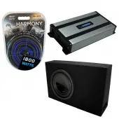 Universal Regular Standard Cab Truck Alpine SWT-10S2 Ported 10" Sub Box Enclosure with Harmo...