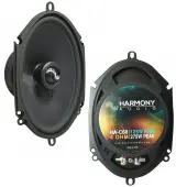 Fits Lincoln LS series 2000-2006 Front Door Replacement Harmony HA-C68 Premium Speakers