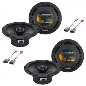 Harmony Audio (2) HA-R65 Speakers Bundle Compatible with Honda CRX 1988-1991 Factory Speaker Repl...